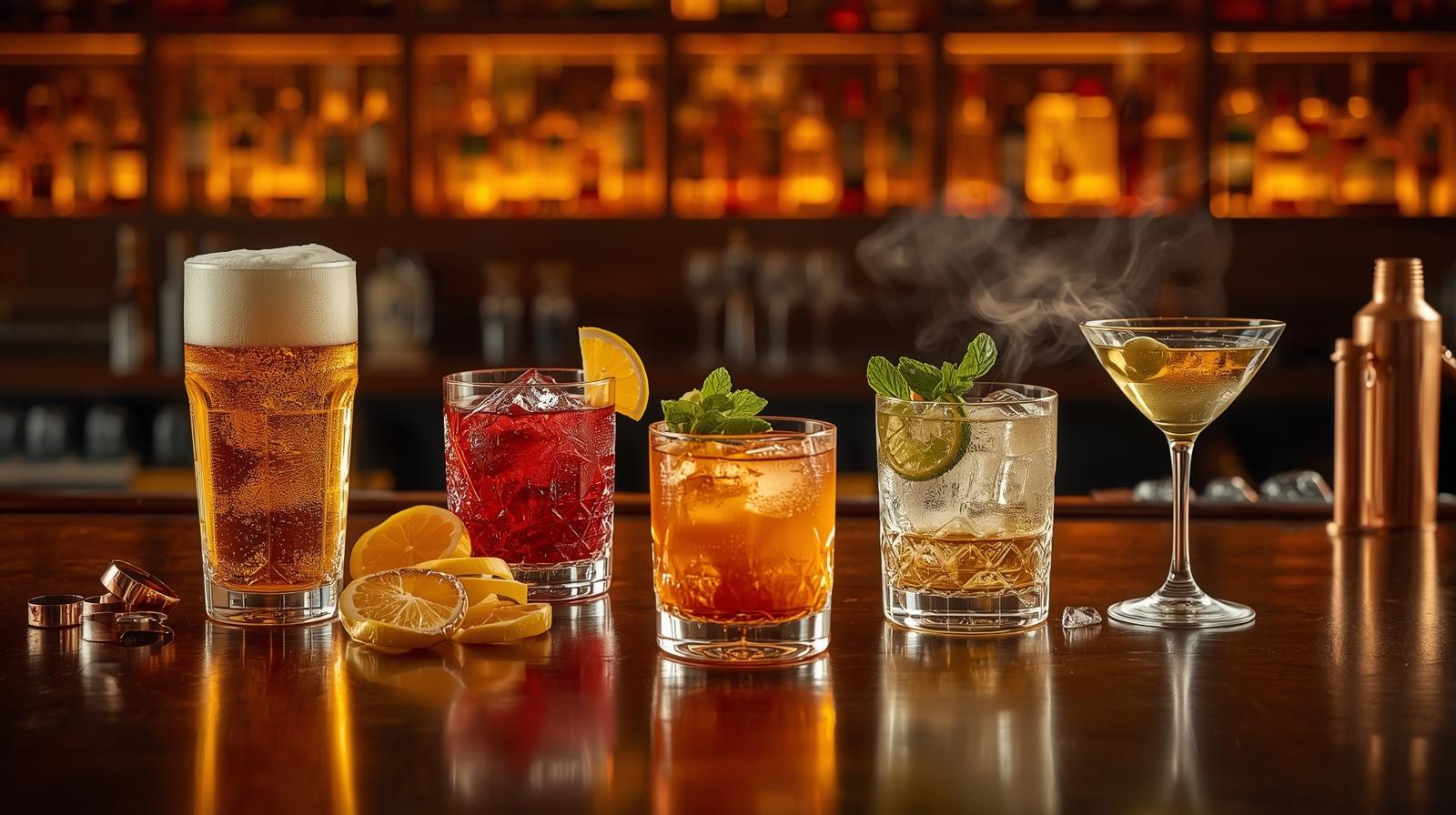 Beer, Cocktails & More