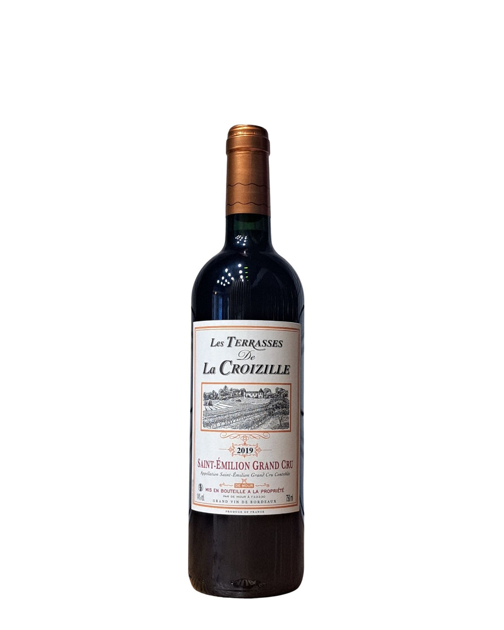 Les Terrasses De La Croizille 2019 Rouge St Emilion Grand Cru