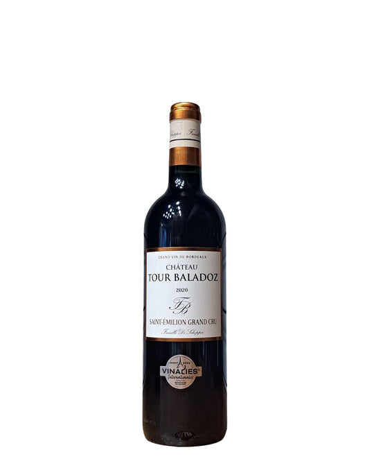 Chateau Tour Baladoz 2020 Rouge Saint Emilion Grand Cru