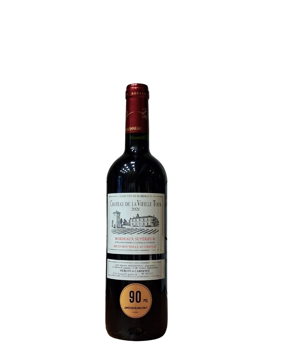 Chateau De La Vieille Tour 2020 Bordeaux Superieur Aop