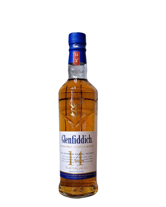Glenfiddich 14 Y.o Bourbon Barrel Reserve Single Malt Scotch Whisky