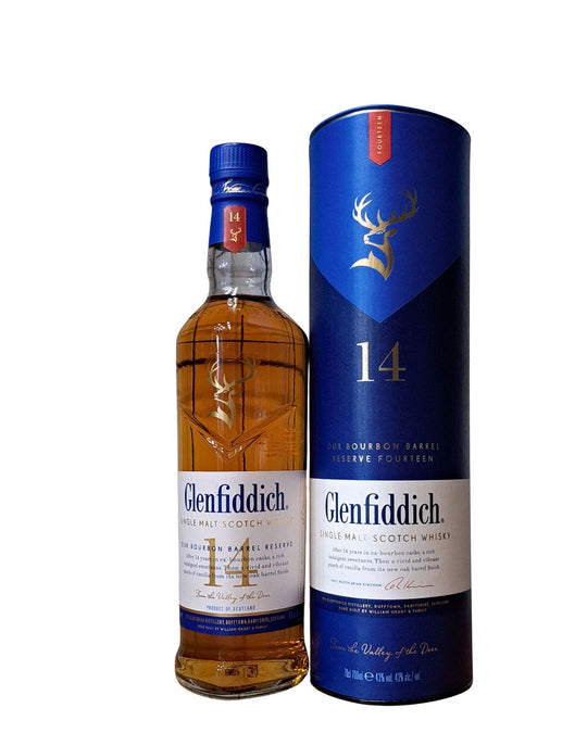 Glenfiddich 14 Y.o Bourbon Barrel Reserve Single Malt Scotch Whisky