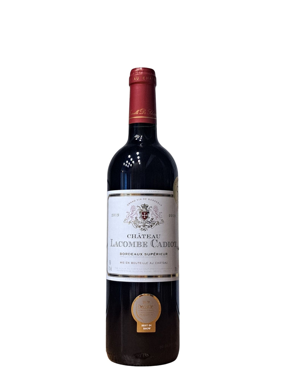 Chateau Lacombe Cadiot 2019 Rouge Bordeaux Superieur