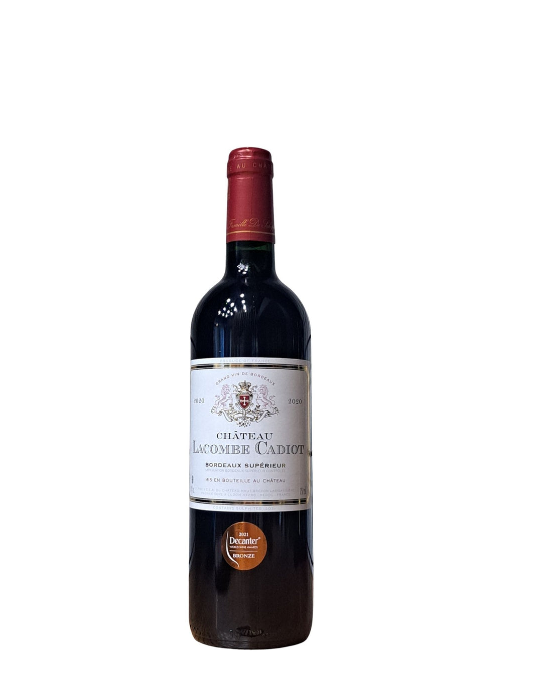 Chateau Lacombe Cadiot 2020 Rouge Bordeaux Superieur
