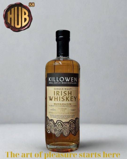 Killowen Single Malt Irish Whisky Signature Style Rum & Raisin