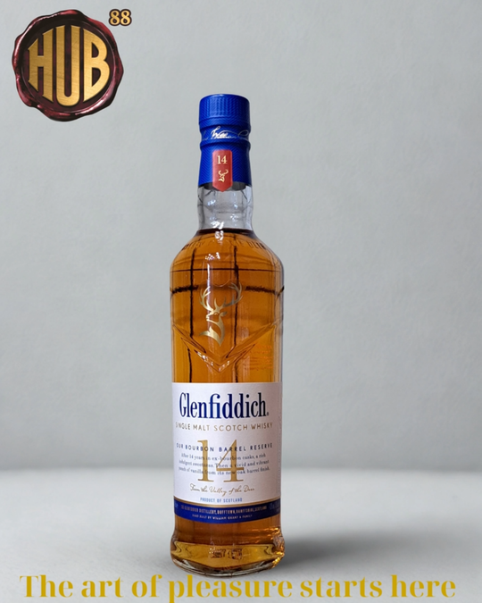 Glenfiddich 14 Y.o Bourbon Barrel Reserve Single Malt Scotch Whisky