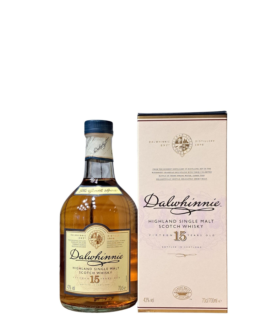Dalwhinnie 15 Y.o Single Malt Scotch Whisky